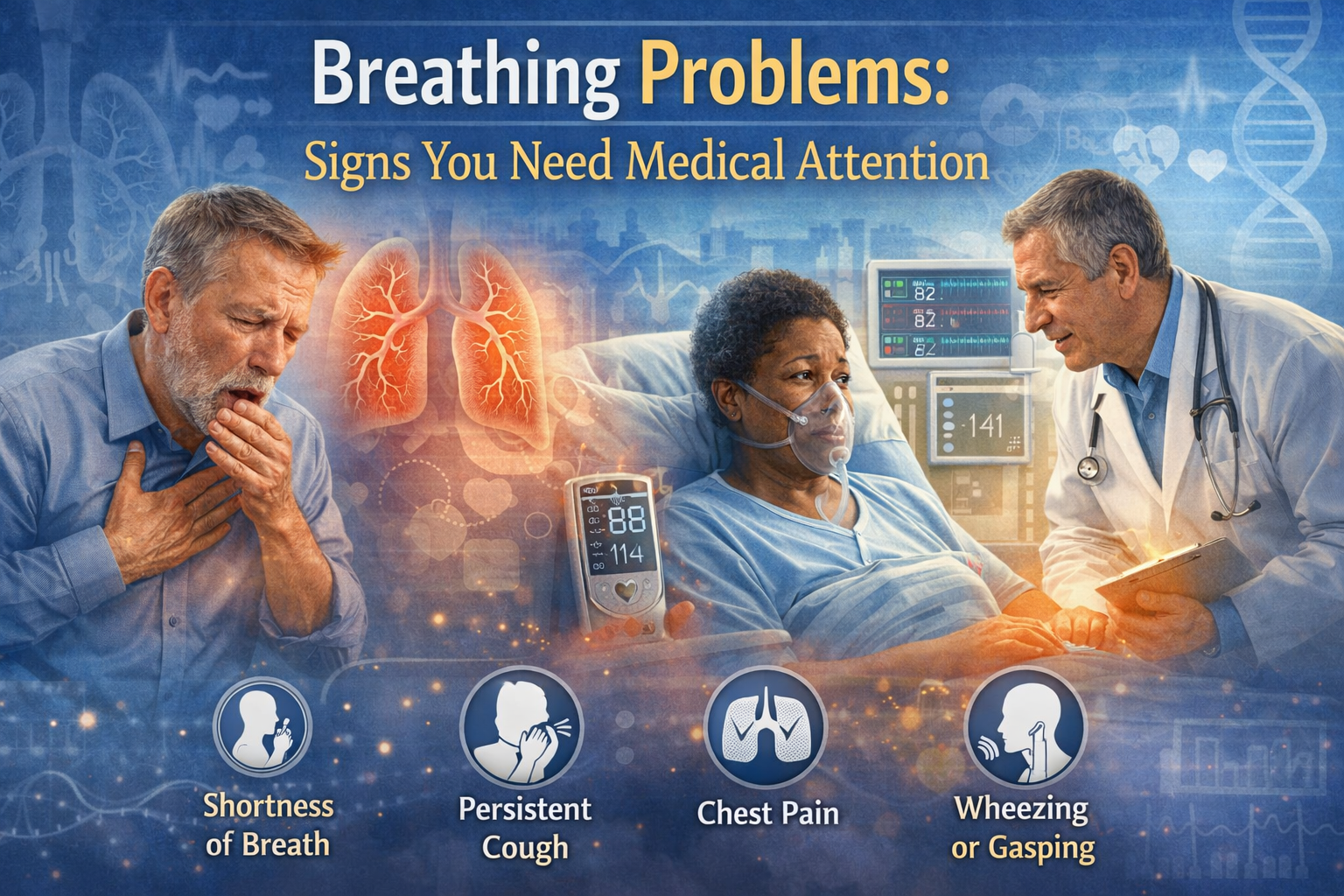 Breathing Problems Explained: Warning Signs You Should Never Ignore and When to Seek Immediate Medical Attention from a Primary Care Doctor