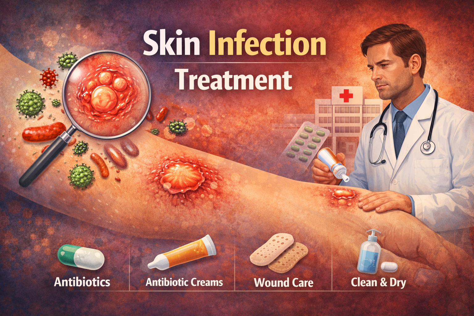 Skin Infection Treatment Explained: Causes, Warning Signs, and When to See a Doctor
