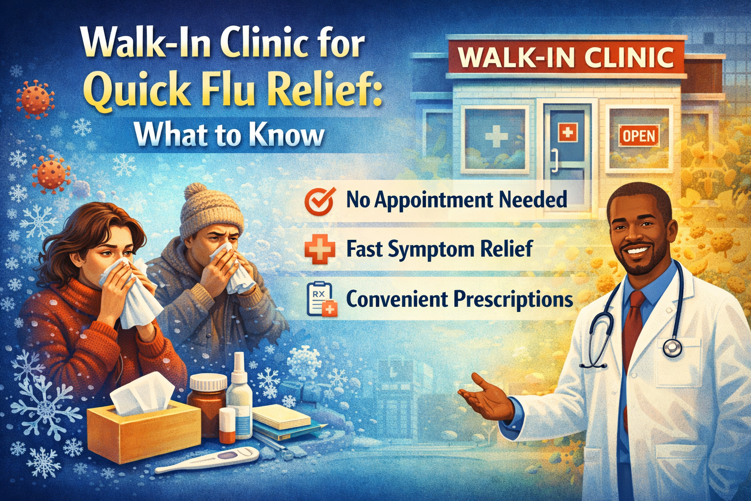 Walk-In Clinics for Quick Flu Relief: What You Need to Know About Fast, Reliable Care from Primary Care Doctors