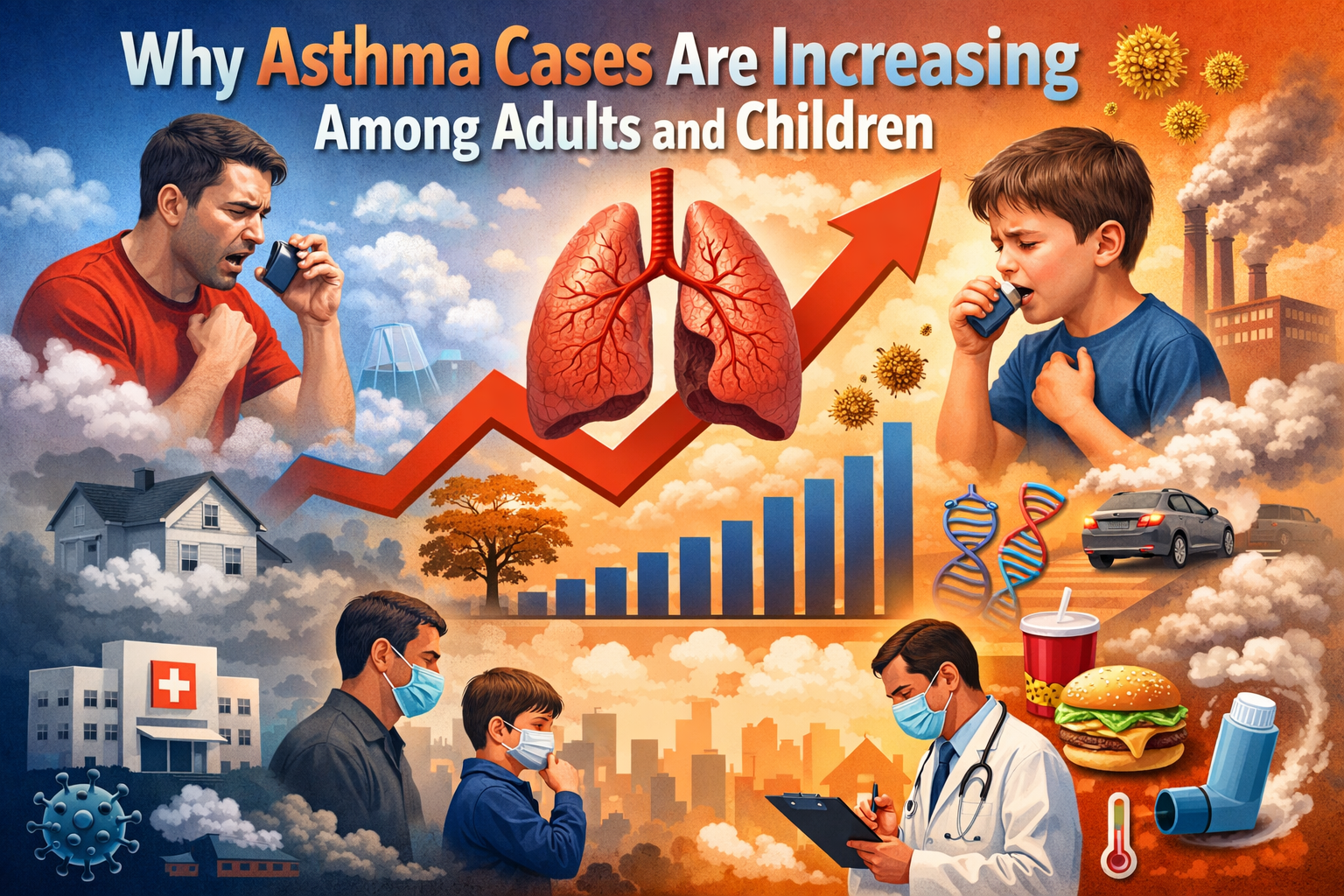Why Asthma Cases Are Increasing Among Adults and Children